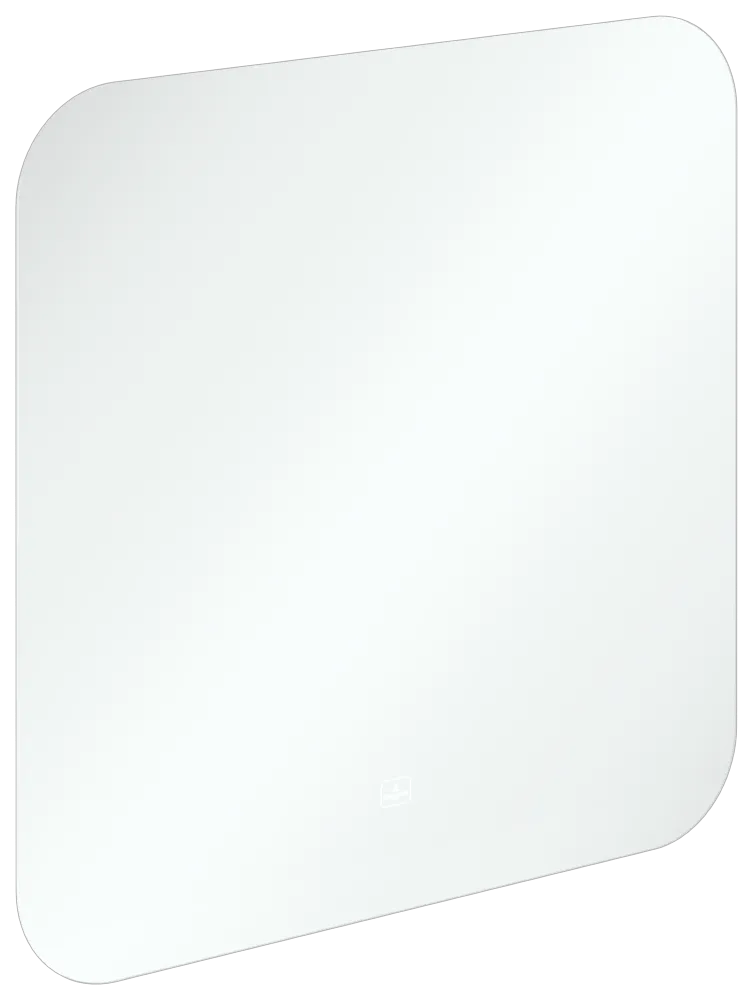 Villeroy & Boch Spiegel „More to See Lite“ 800 × 800 mm in White Matt