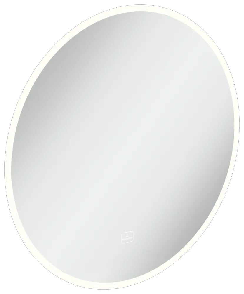 Villeroy & Boch Spiegel „More to See Lite+“ ⌀ mm in White Matt