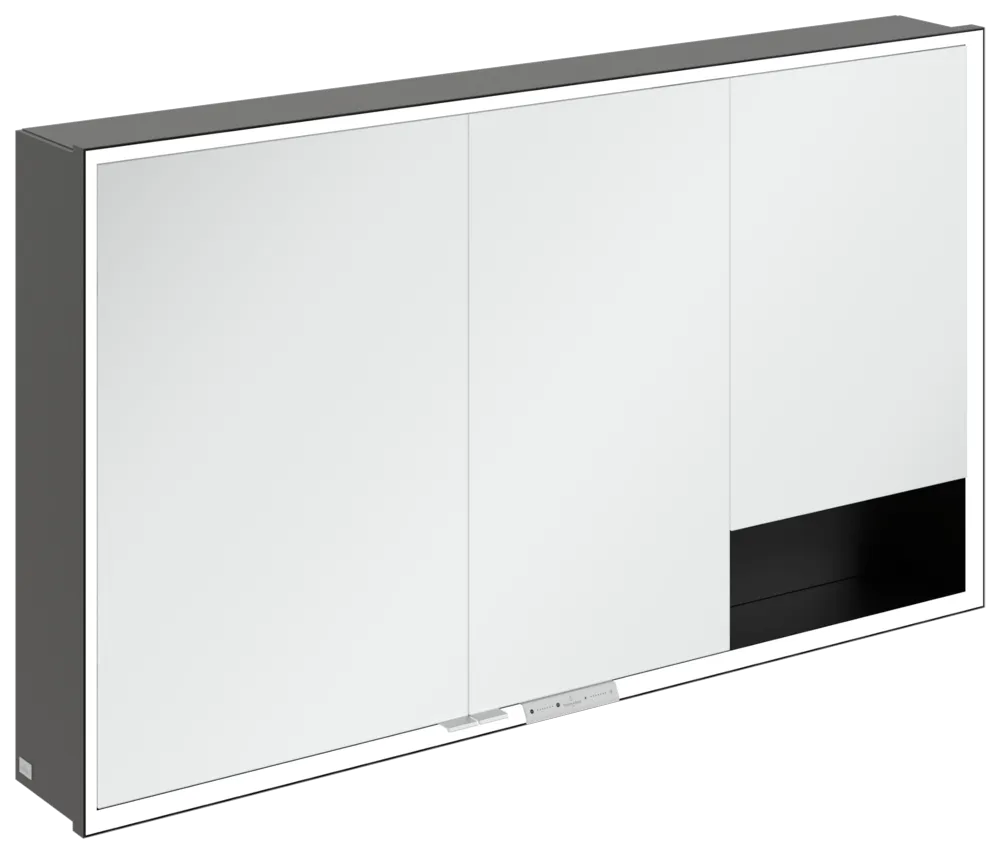 Villeroy & Boch Aufputz-Spiegelschrank „My View+“ 1300 × 750 × 168 mm in White Matt