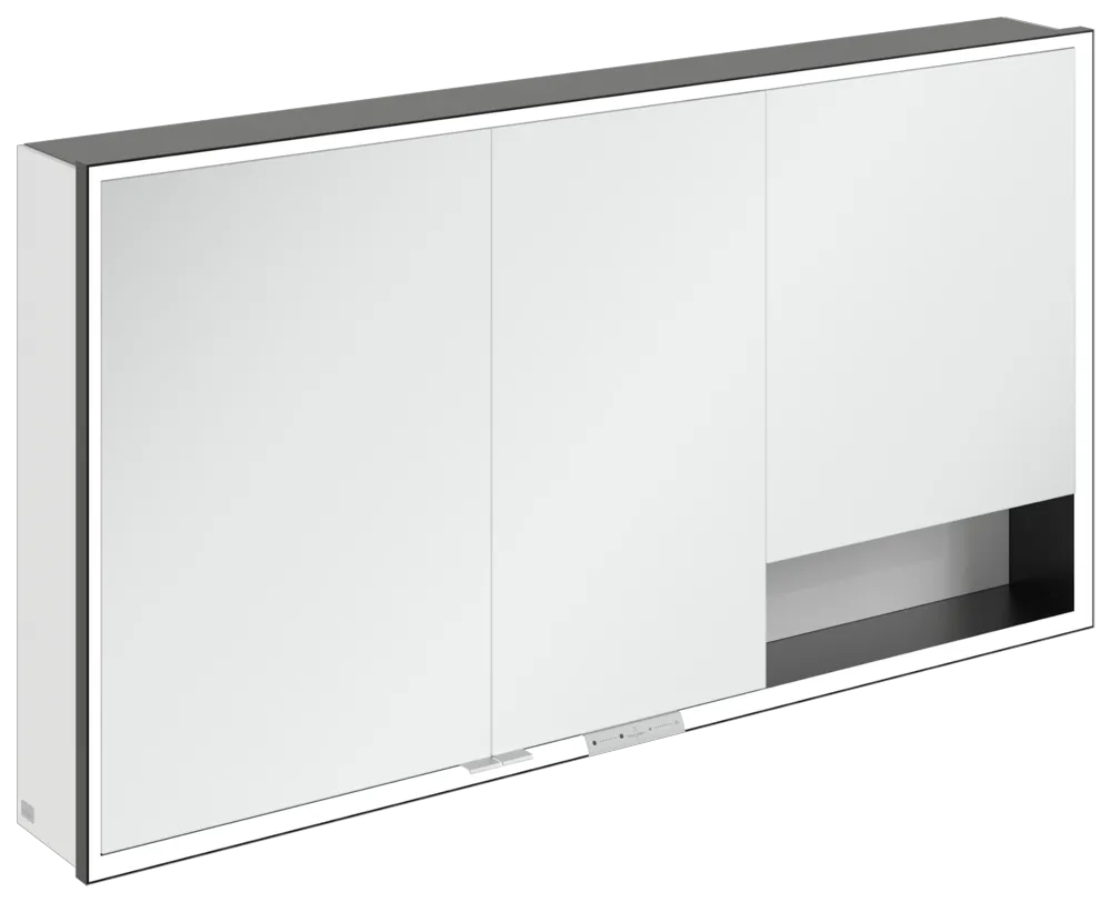 Villeroy & Boch Aufputz-Spiegelschrank „My View+“ 1400 × 750 × 168 mm in Brilliant White