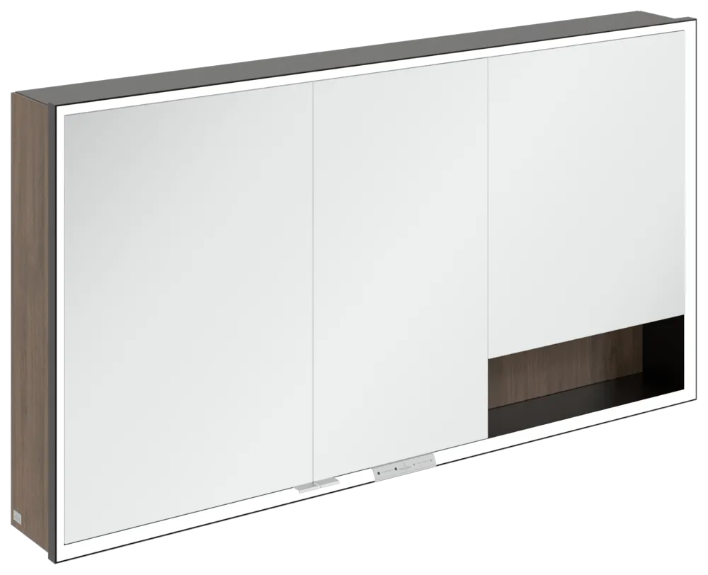 Villeroy & Boch Aufputz-Spiegelschrank „My View+“ 1400 × 750 × 168 mm in Arizona Oak