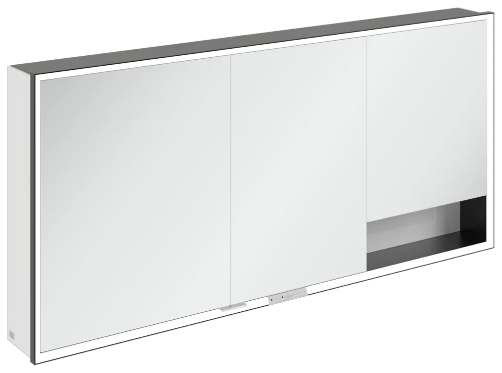 Villeroy & Boch Aufputz-Spiegelschrank „My View+“ 1600 × 750 × 168 mm in Brilliant White