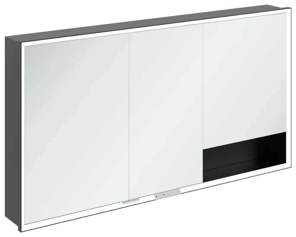 Villeroy & Boch Einbau-Spiegelschrank „My View+“ 1400 × 750 × 168 mm in White Matt