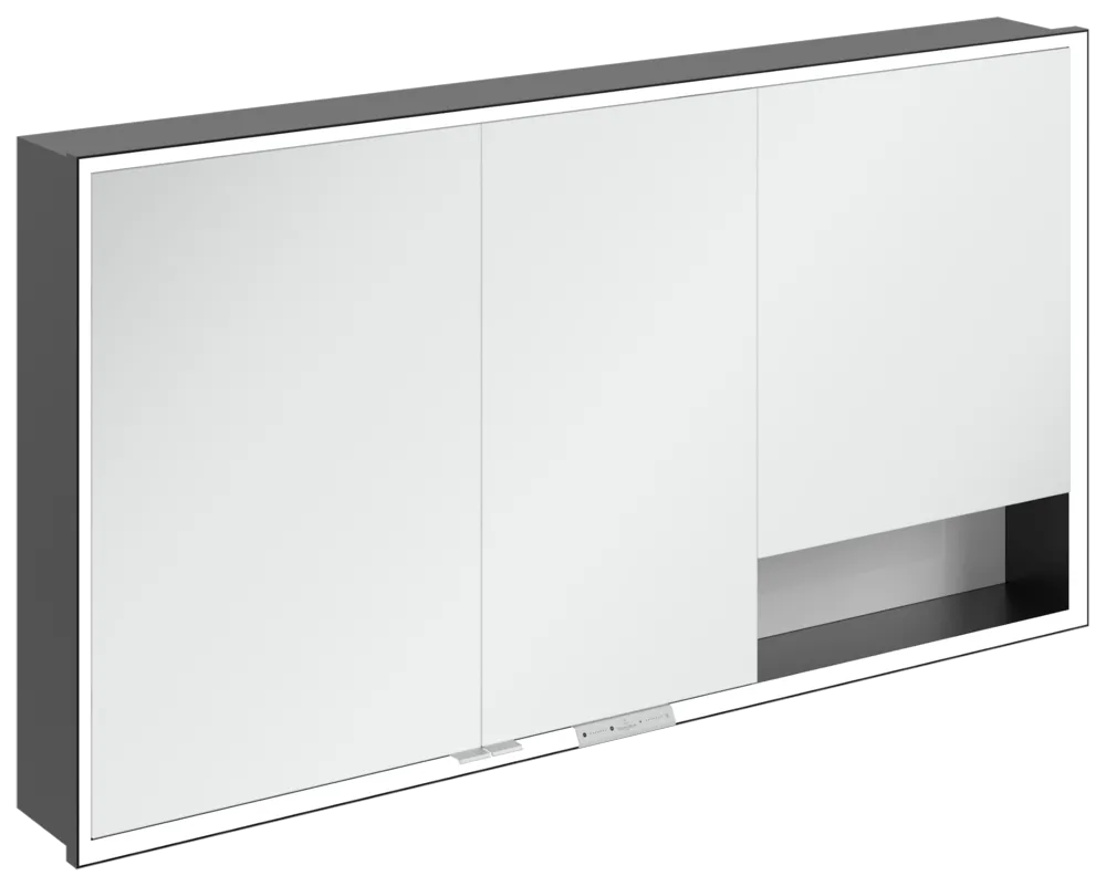 Villeroy & Boch Einbau-Spiegelschrank „My View+“ 1400 × 750 × 168 mm in Brilliant White