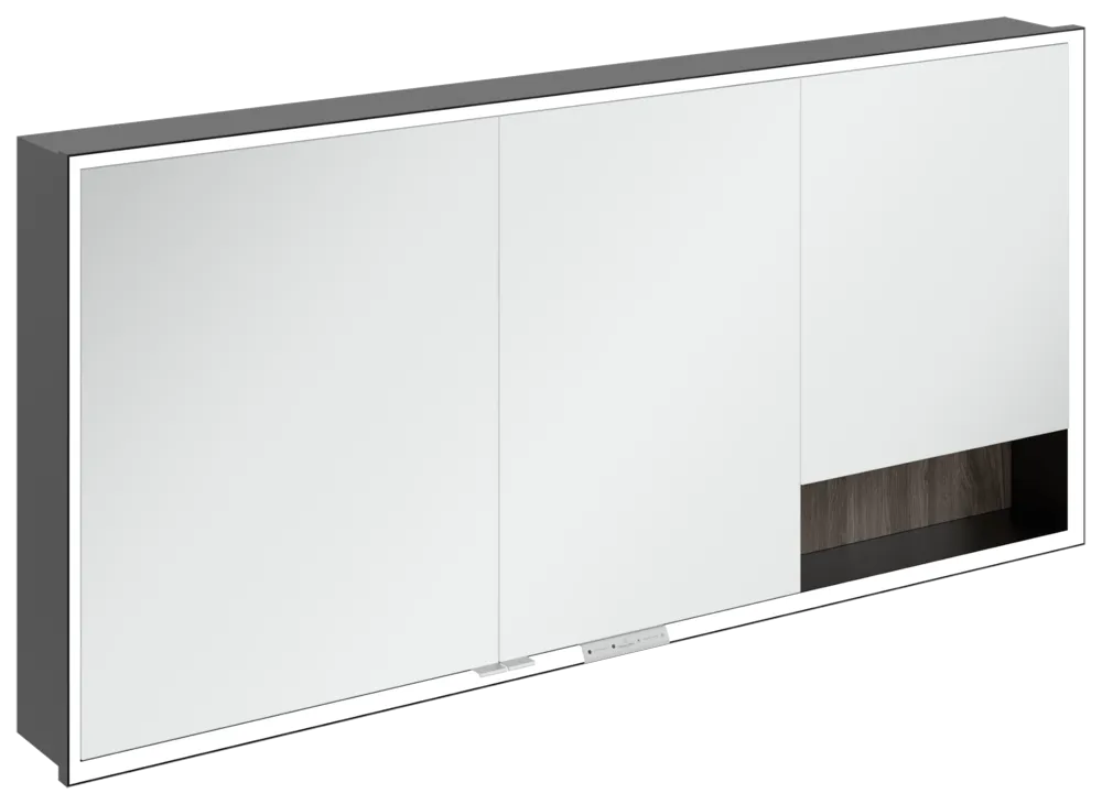 Villeroy & Boch Einbau-Spiegelschrank „My View+“ 1600 × 750 × 168 mm in Stone Oak