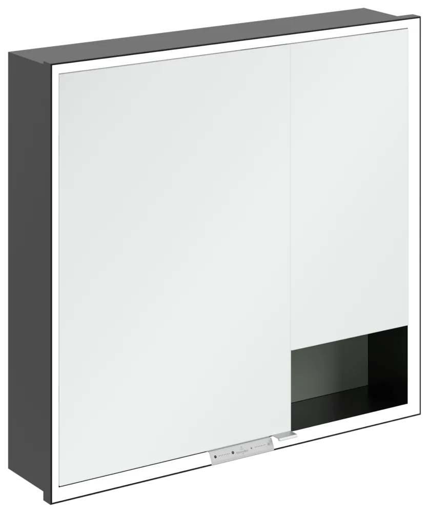 Villeroy & Boch Einbau-Spiegelschrank „My View+“ 800 × 750 × 168 mm in Soft Green
