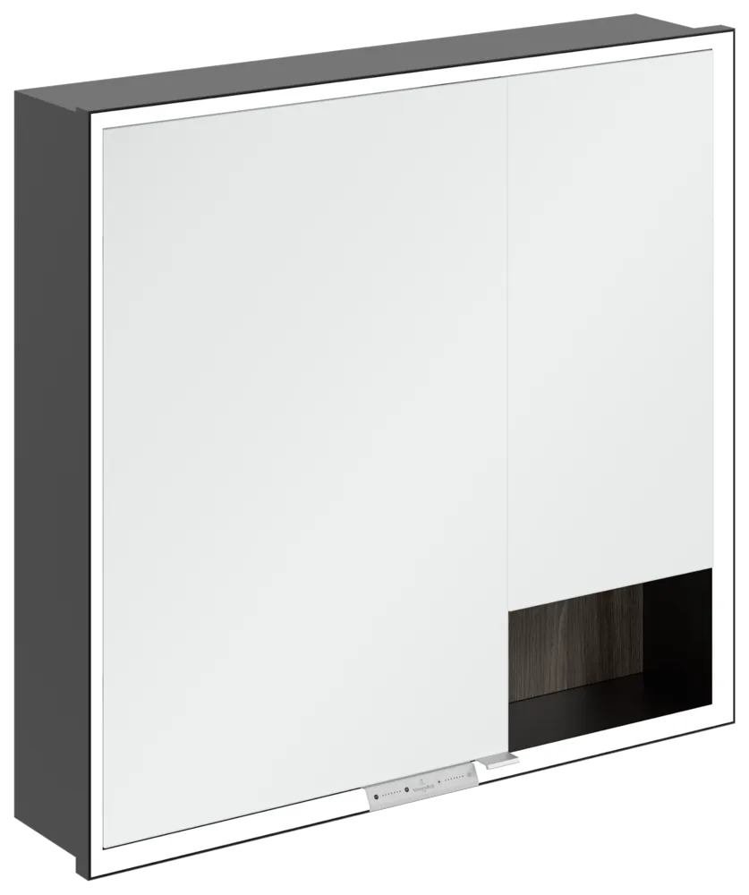 Villeroy & Boch Einbau-Spiegelschrank „My View+“ 800 × 750 × 168 mm in Stone Oak
