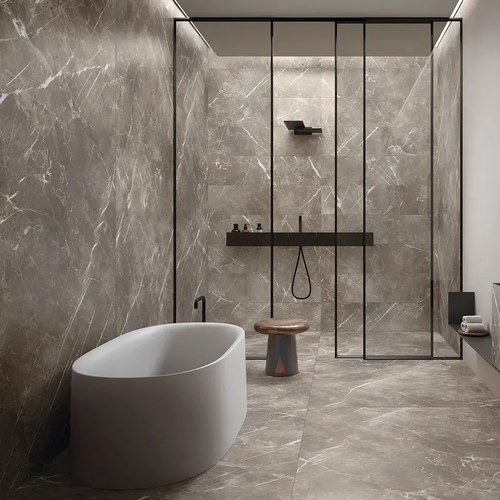 KEOPE FLIESEN ELEMENTS LUX PERSIAN GREY SILKY REKTIFIZIERT 60X120