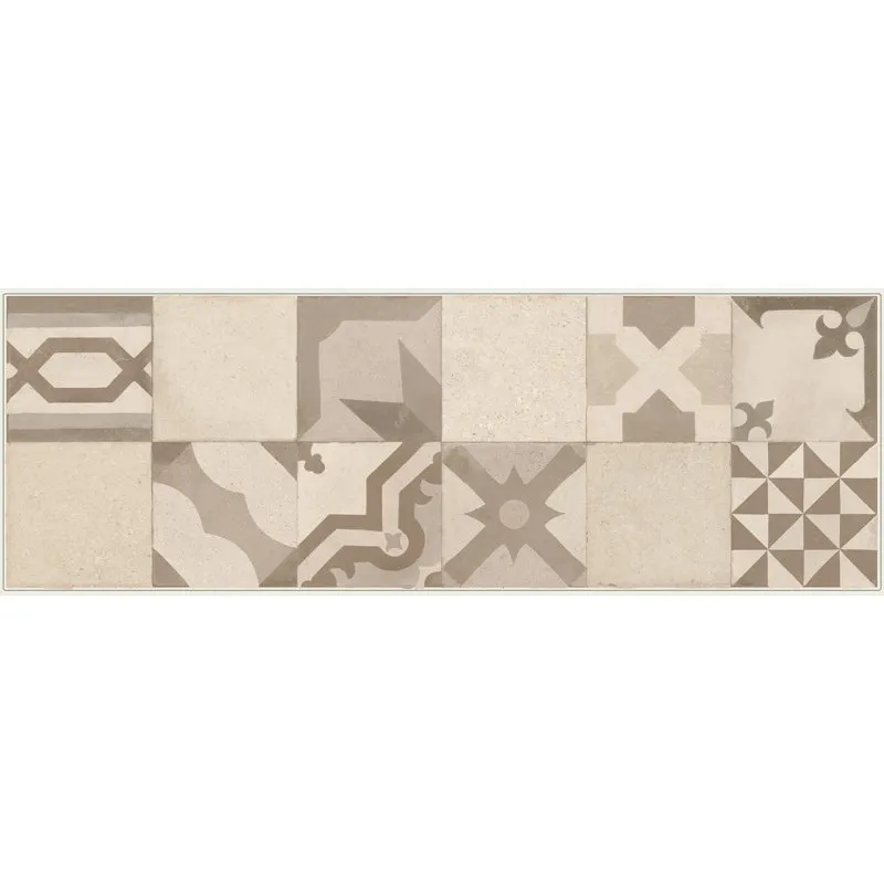 MARAZZI WORK FLIESEN DECORO VANTAGE BEIGE NATURAL REKTIFIZIERT 30X90