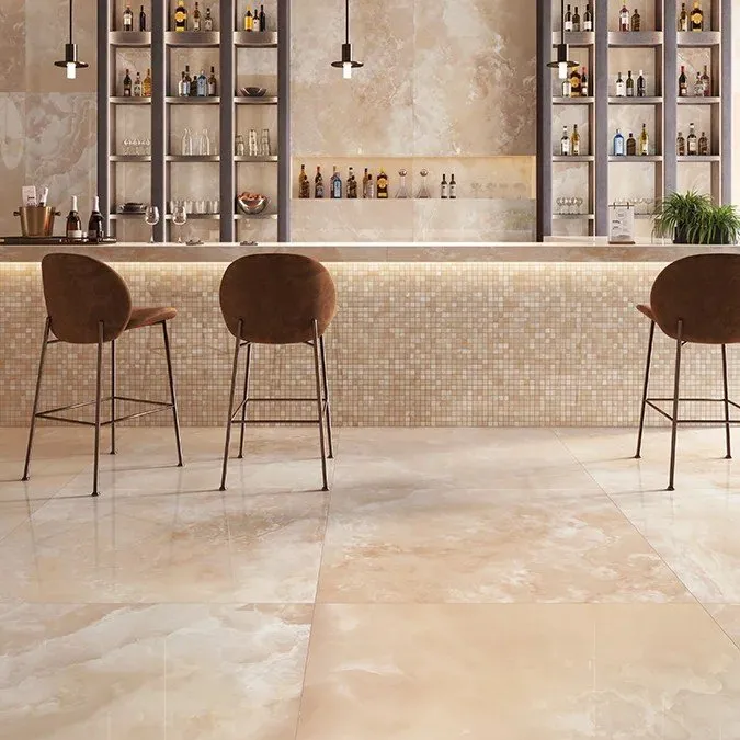 KEOPE FLIESEN ONICE HONEY LAPPATO REKTIFIZIERT 60X120