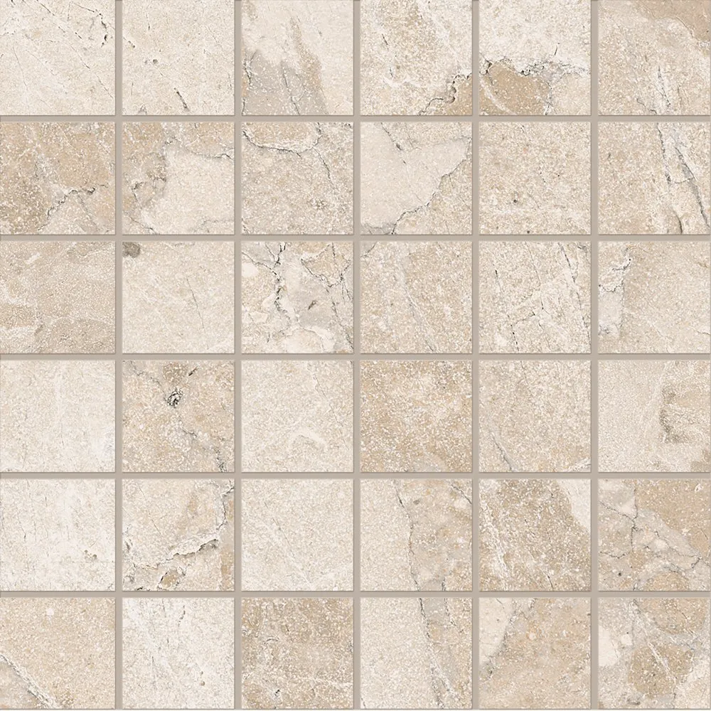 ERGON FLIESEN MATERA STONE MOSAIK BEIGE SILKTECH 30X30