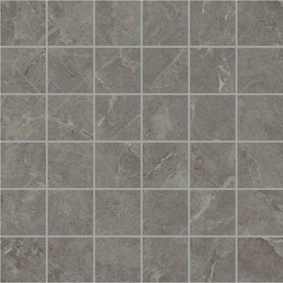 PANARIA FLIESEN TRILOGY MOSAIK SANDY GREY SOFT REKTIFIZIERT 30X30