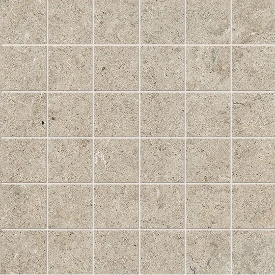 SUPERGRES FLIESEN EPIKA MOSAIK AUF NETZ ALMOND NATURAL REKTIFIZIERT 30X30