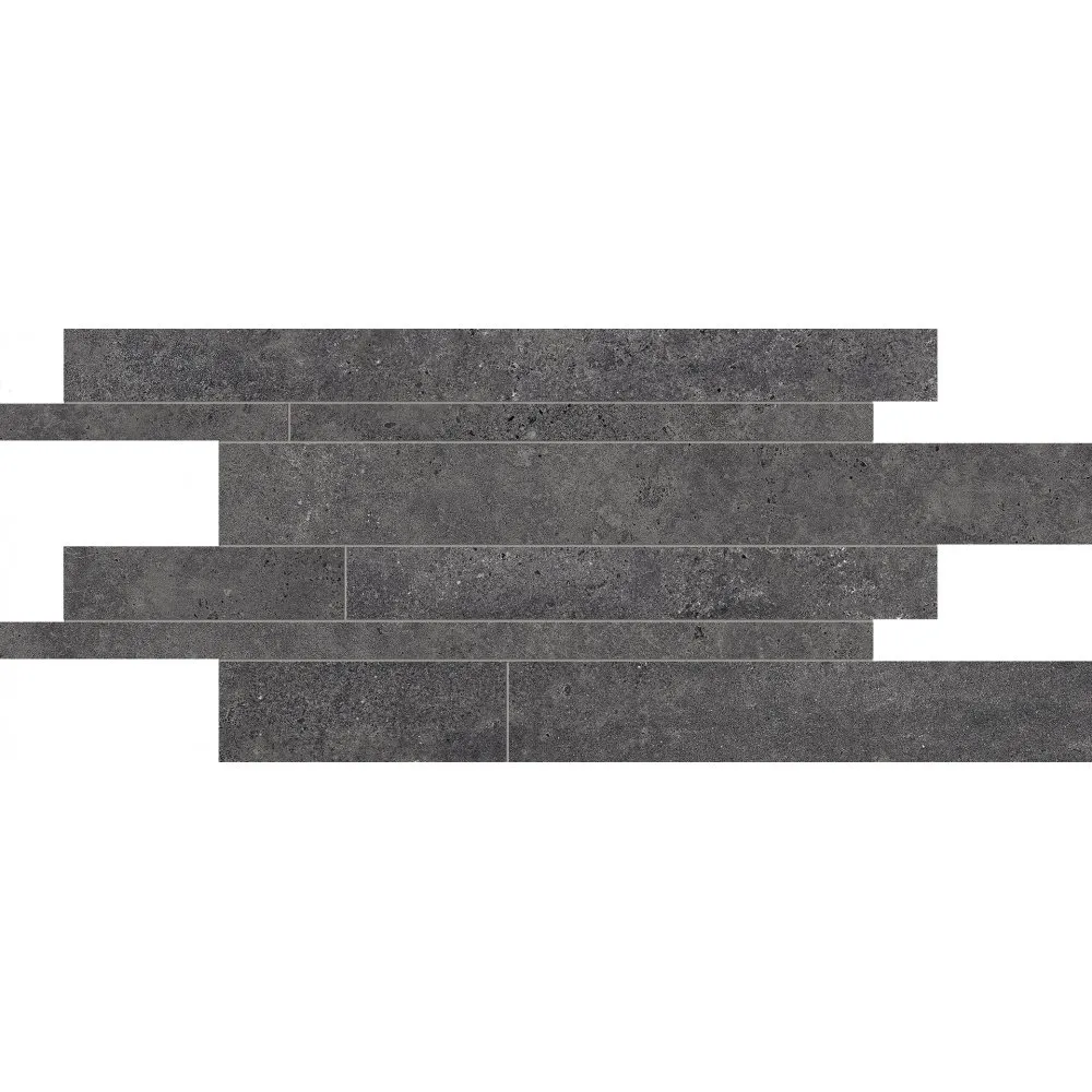 PROVENZA FLIESEN RE-PLAY CONCRETE LISTELLI SFALSATI ANTHRACITE NATURAL 30X60