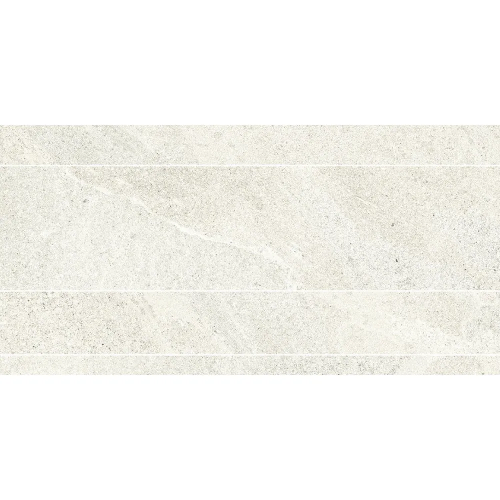 REFIN FLIESEN TUNE SNOW MOSAIK LINEA SOFT REKTIFIZIERT 30X60