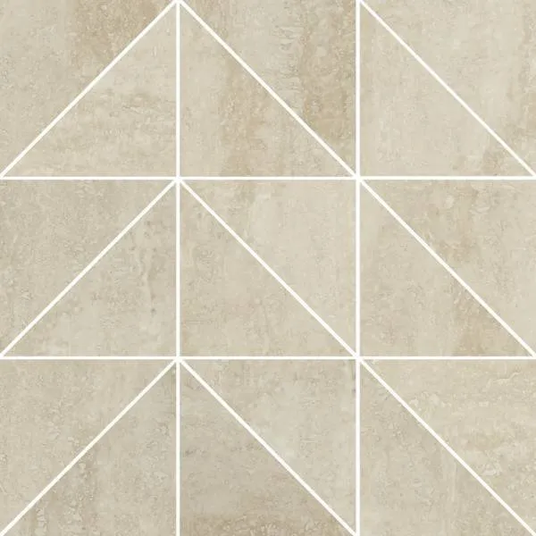 REFIN FLIESEN PRESTIGIO TRAVERTINO BEIGE MOSAIK MIX SOFT REKTIFIZIERT 30X30