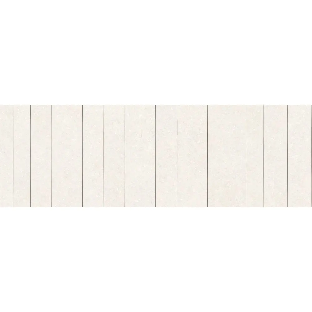 MARAZZI FLIESEN MYSTONE BERICI MOSAIK STRIP BIANCO NATURAL 60X180