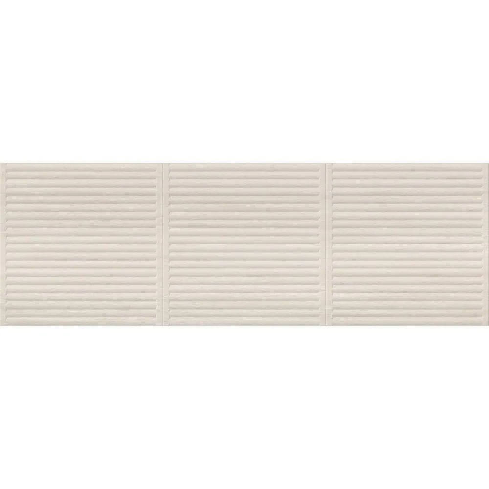 ITT CERAMIC FLIESEN SOLEIL WHITE DECOR NATURAL REKTIFIZIERT 29,5X90