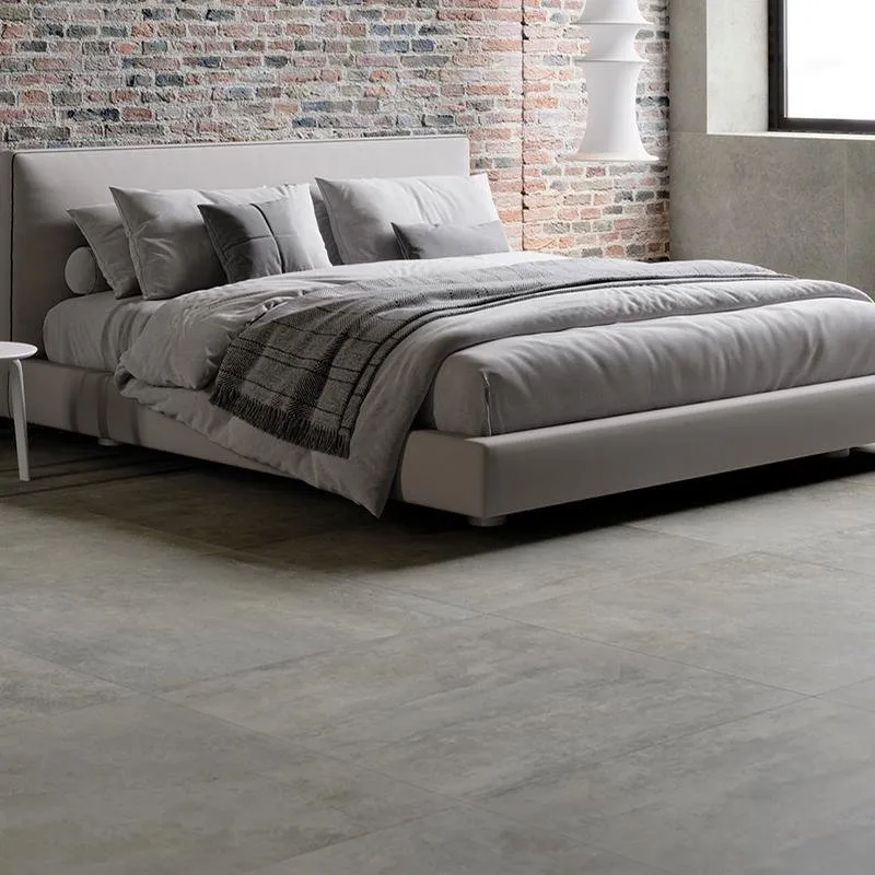 EMILCERAMICA FLIESEN FABRIKA DARK GREY SILKTECH REKTIFIZIERT 100X100