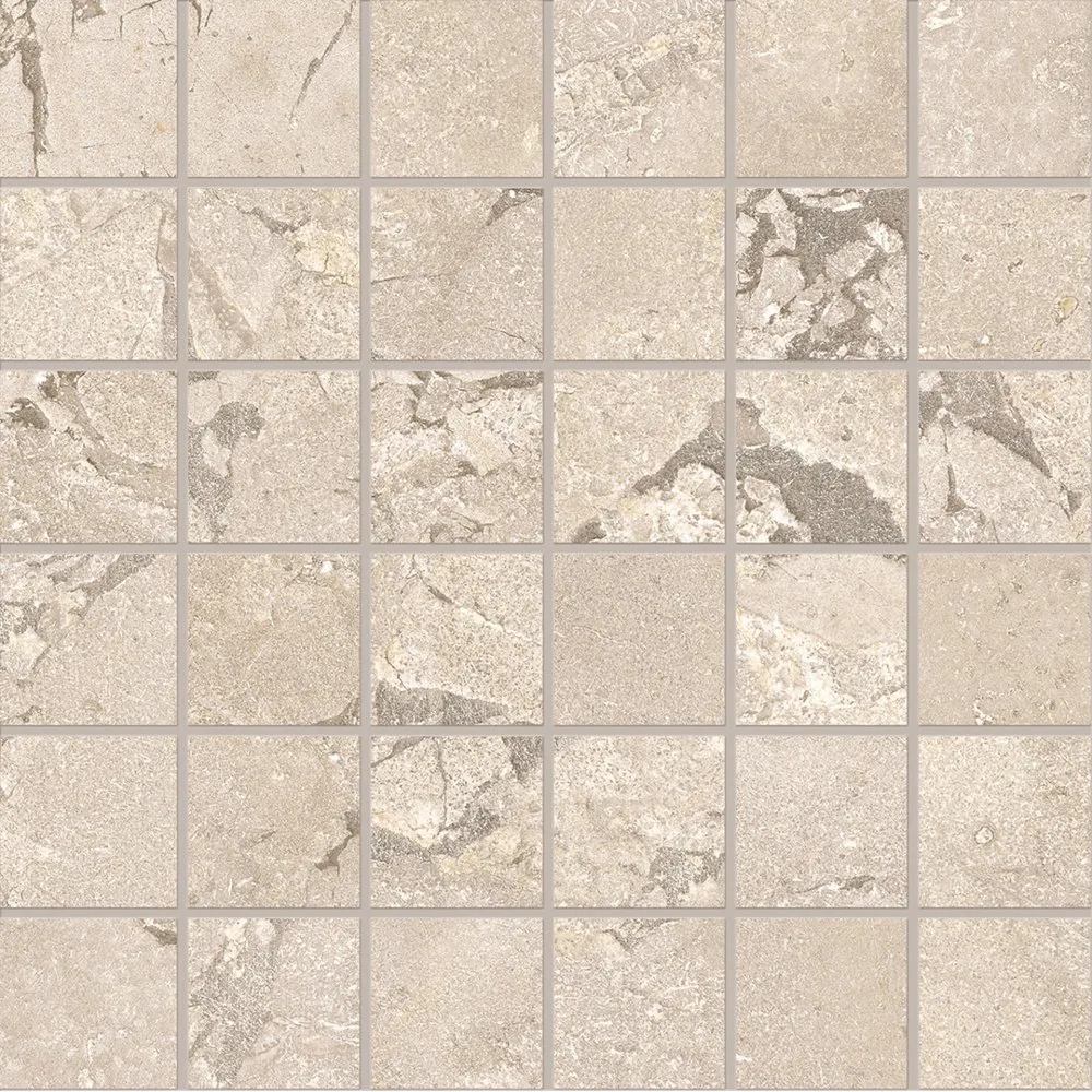 PROVENZA FLIESEN UNIQUE INFINITY MOSAIK BEIGE COBBLESTONE NATURAL 30X30