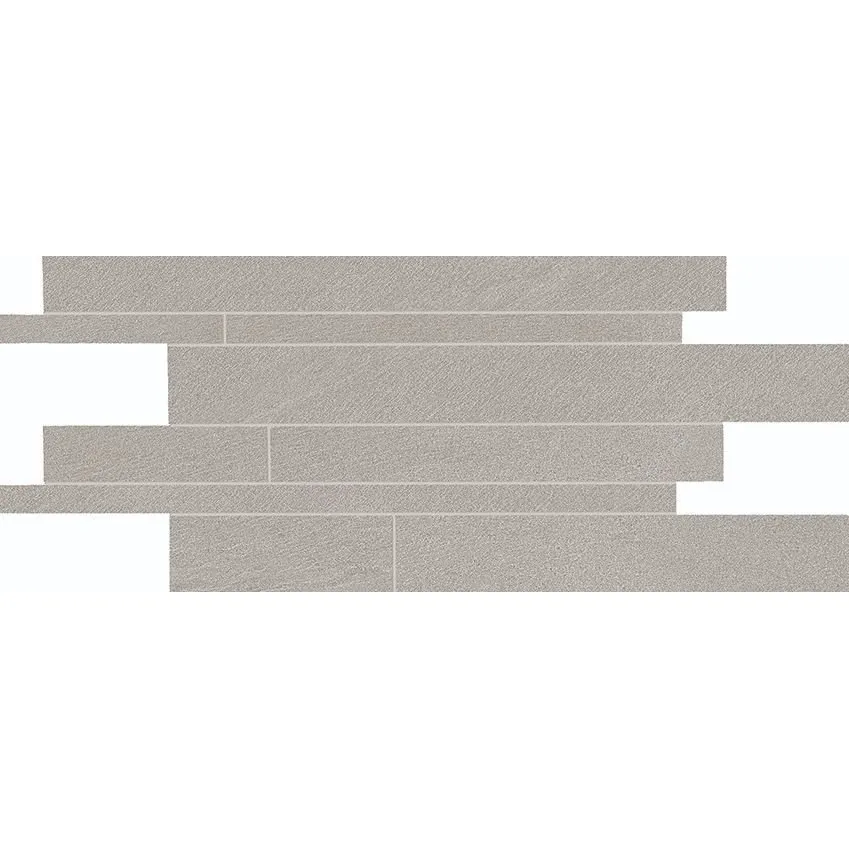 ERGON STONE TALK LISTELLI SFALSATI MINIMAL GREY NATURAL 30X60