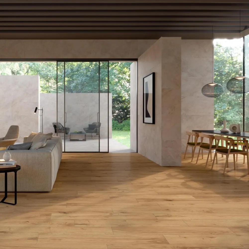 MARAZZI PURO FLIESEN ALBA ROBLE NATURAL REKTIFIZIERT 20X120