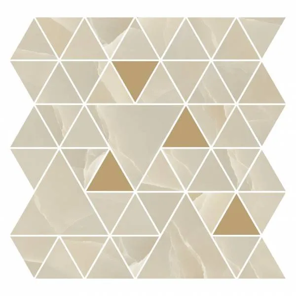 REFIN FLIESEN PRESTIGIO ONYX BEIGE MOSAIK T LUX REKTIFIZIERT 30X30